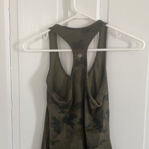 Lululemon Racerback Tank- camo